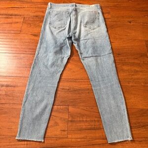 NEW HUDSON BLAIR HIGH RISE SUPER SKINNY ANKLE SZ 30
